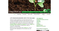 Desktop Screenshot of greenfoot.se