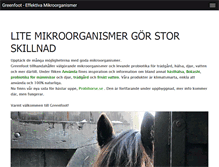 Tablet Screenshot of greenfoot.se